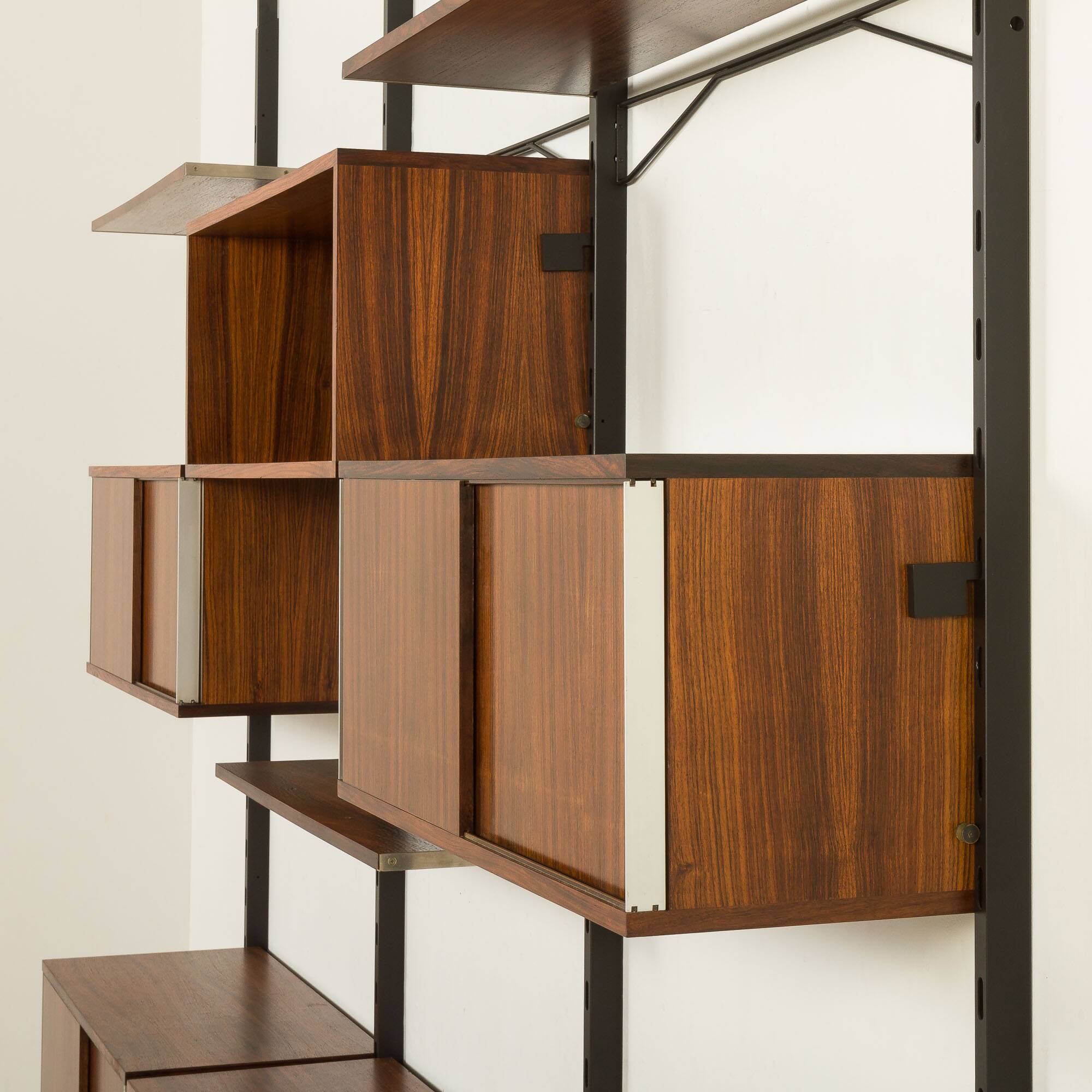 Ico Parisi rosewood wall unit for MIM, Italy 1960s