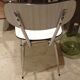 Chaise formica marbrée