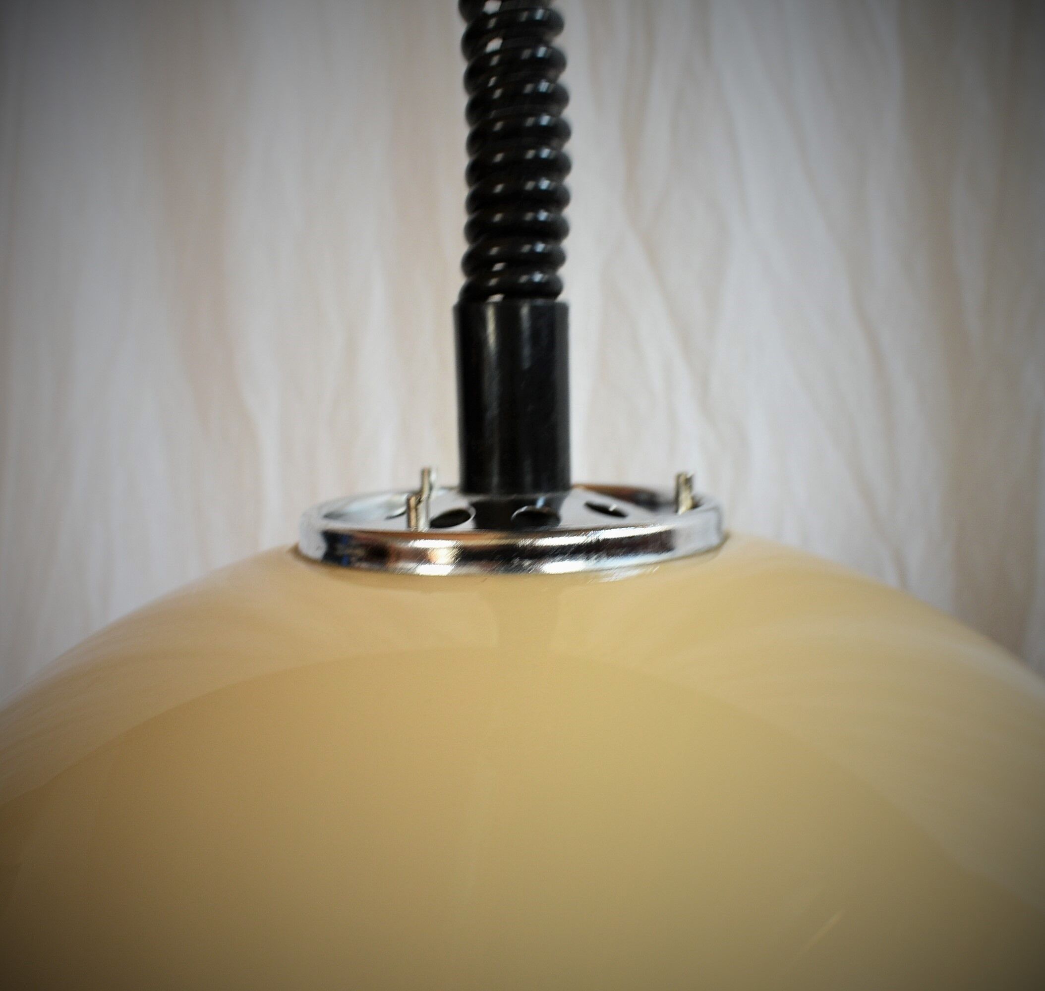 Meblo hanging lamp by Harvey Guzzini, 1970