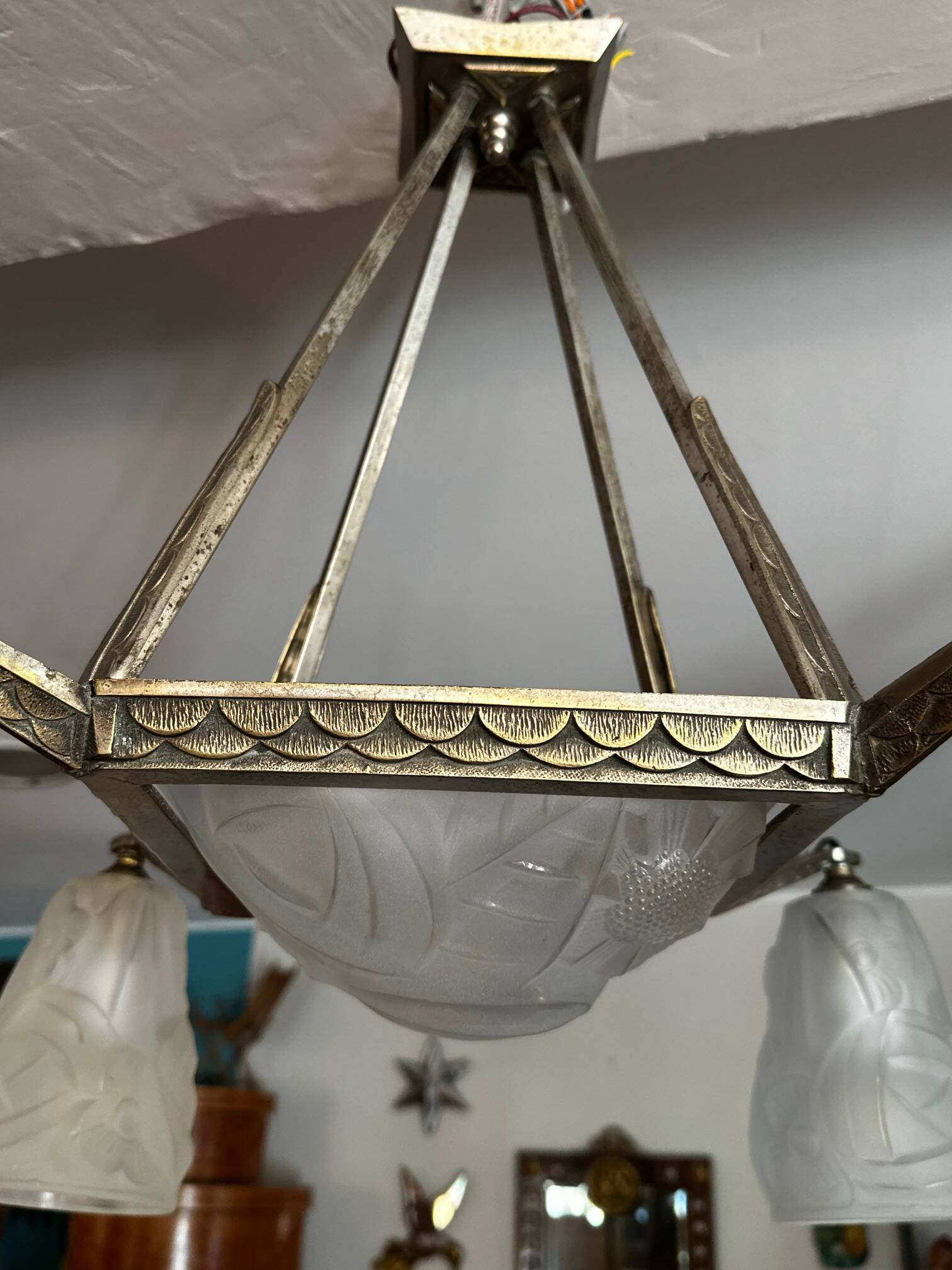 Art Deco chandelier