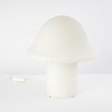 Large glass table lamp by Peil & Putzler, Germany, 1970s.