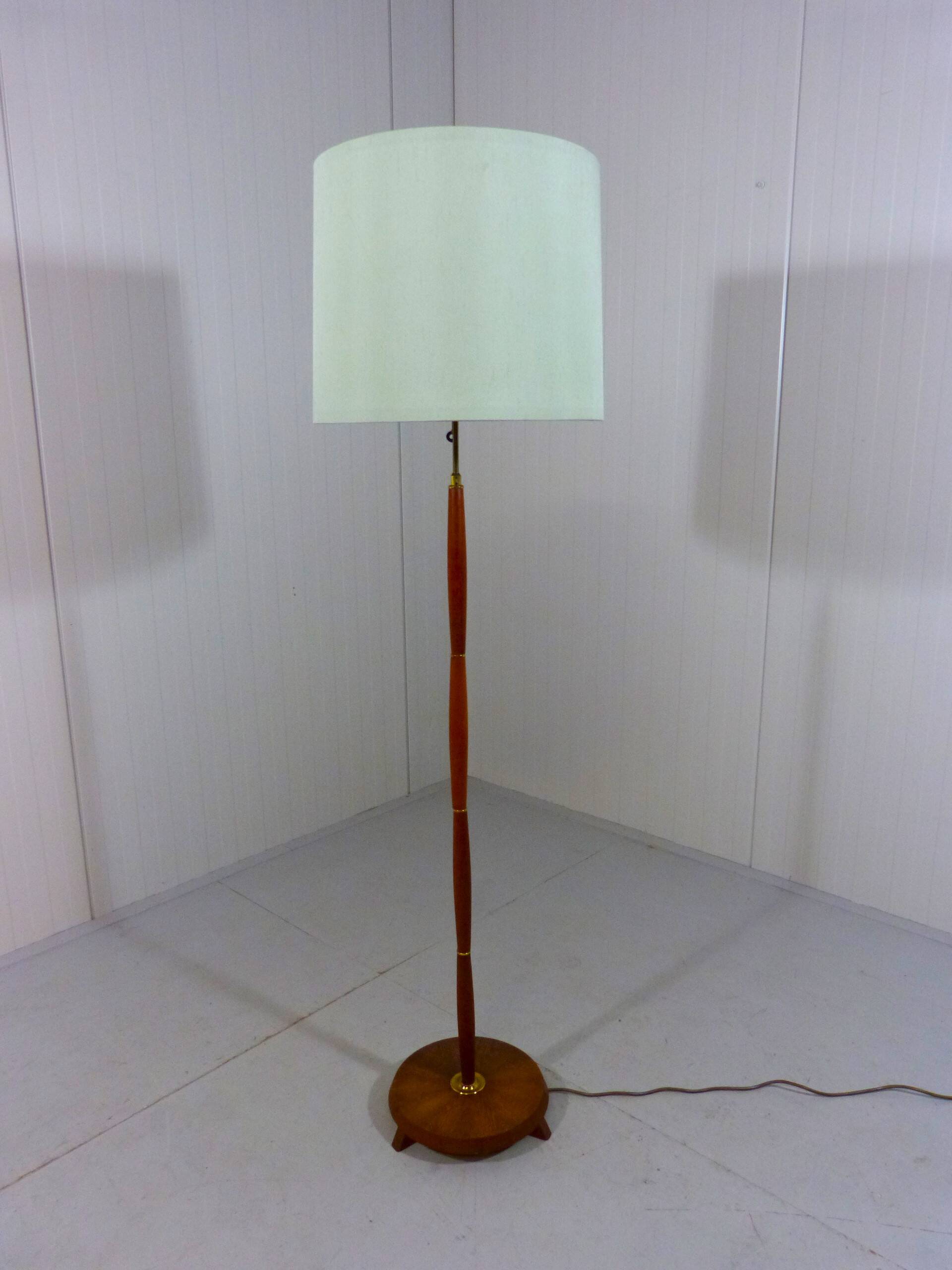 Teak floor lamp Denmark 1960’s