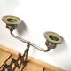 Extendable wall candle holder