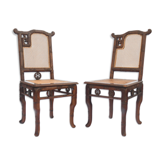 Pair of Japanese chairs