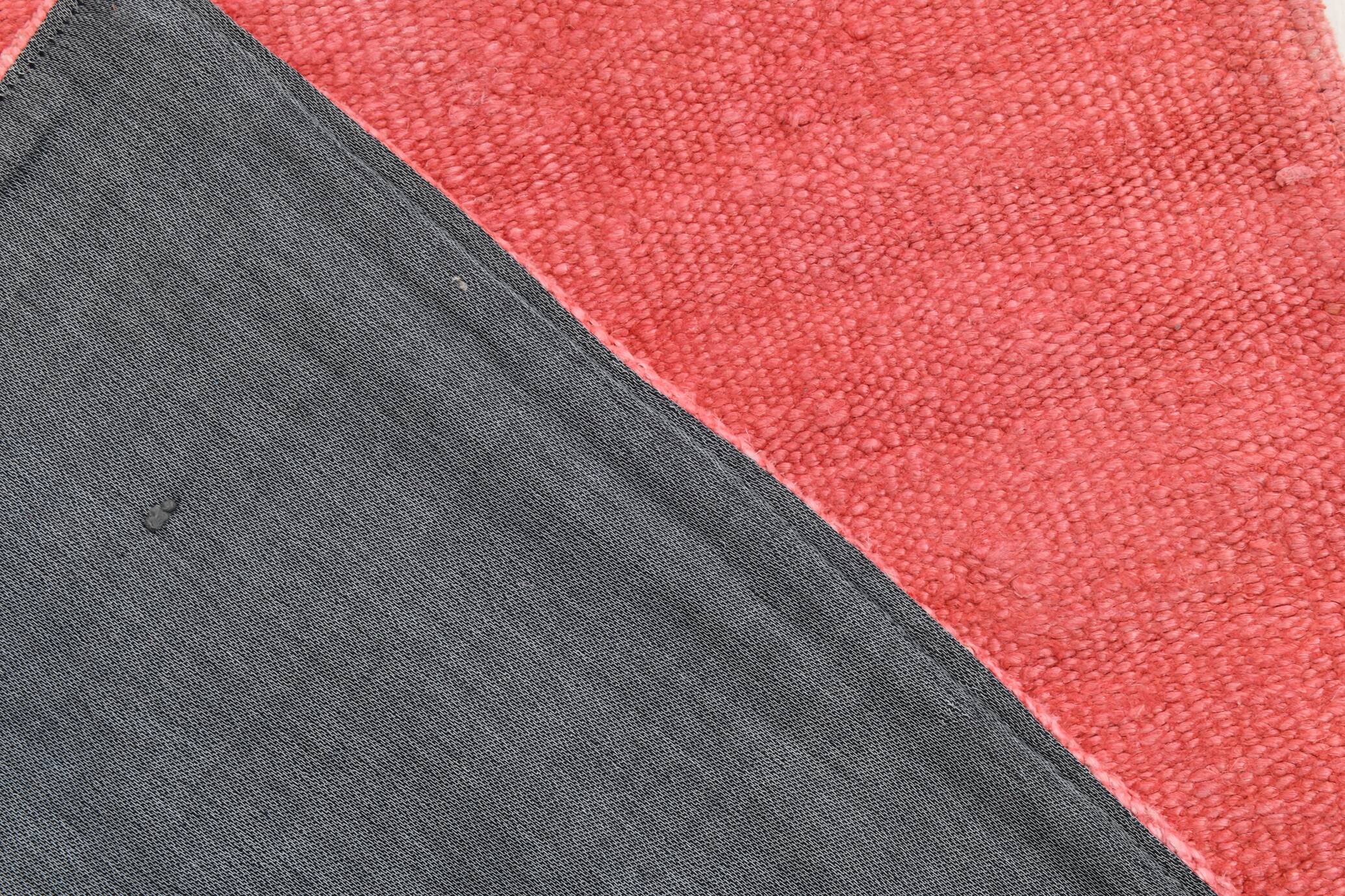 Pink Salmon Vintage Runner Rug, 79x345Cm