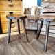 Pair of tripod stools