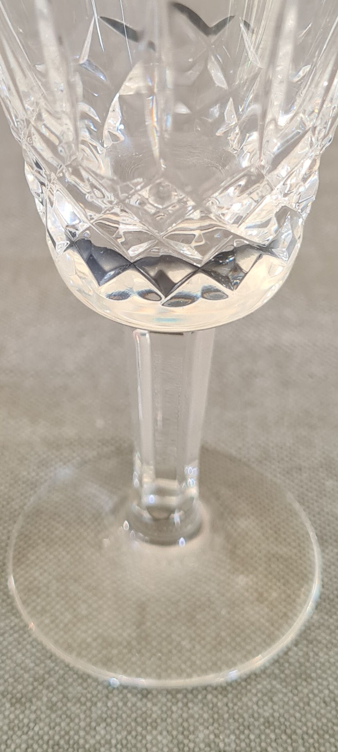 Arques crystal liqueur glasses