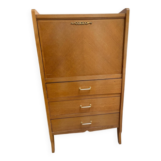 Secrétaire vintage pieds compas, 1960