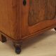 Burr wood cabinet, solid wood, Danish design, 1960s