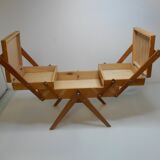 Vintage compass foot worker