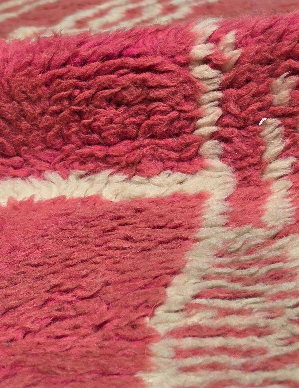 Tapis Rose Berbère - 7.6 x 4.92 ft / 232 x 150 cm