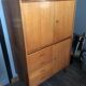 Teak storage unit