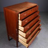 Commode en teck 6 tirroirs