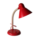 Space Age mid century modern table lamp made of metal and plastic, vintage from the 1970s