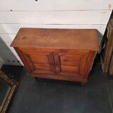 Low buffet in solid cherry wood from the 19th century (shallow)