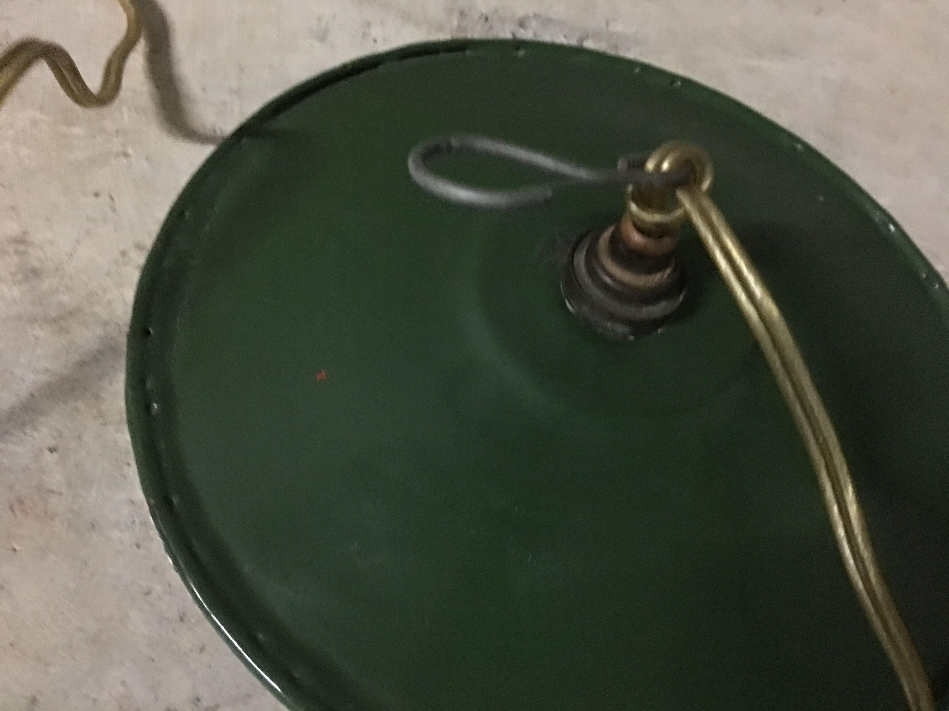 Hanging lamp bowl 50 years