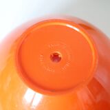Orange ice bucket, vintage