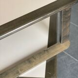 Pair of Brutalist Side Tables
