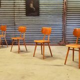 Set of 4 chairs edited by ton 1960