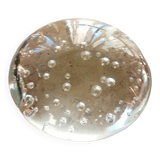 Bubble glass paperweight