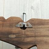 Driftwood wall coat rack