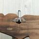 Driftwood wall coat rack