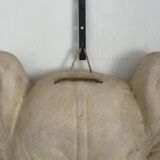 Ancient Rare Head Face Mascaron Satyr Mask Pottery Bavent France Clay