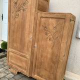 Asymmetrical art deco wardrobe