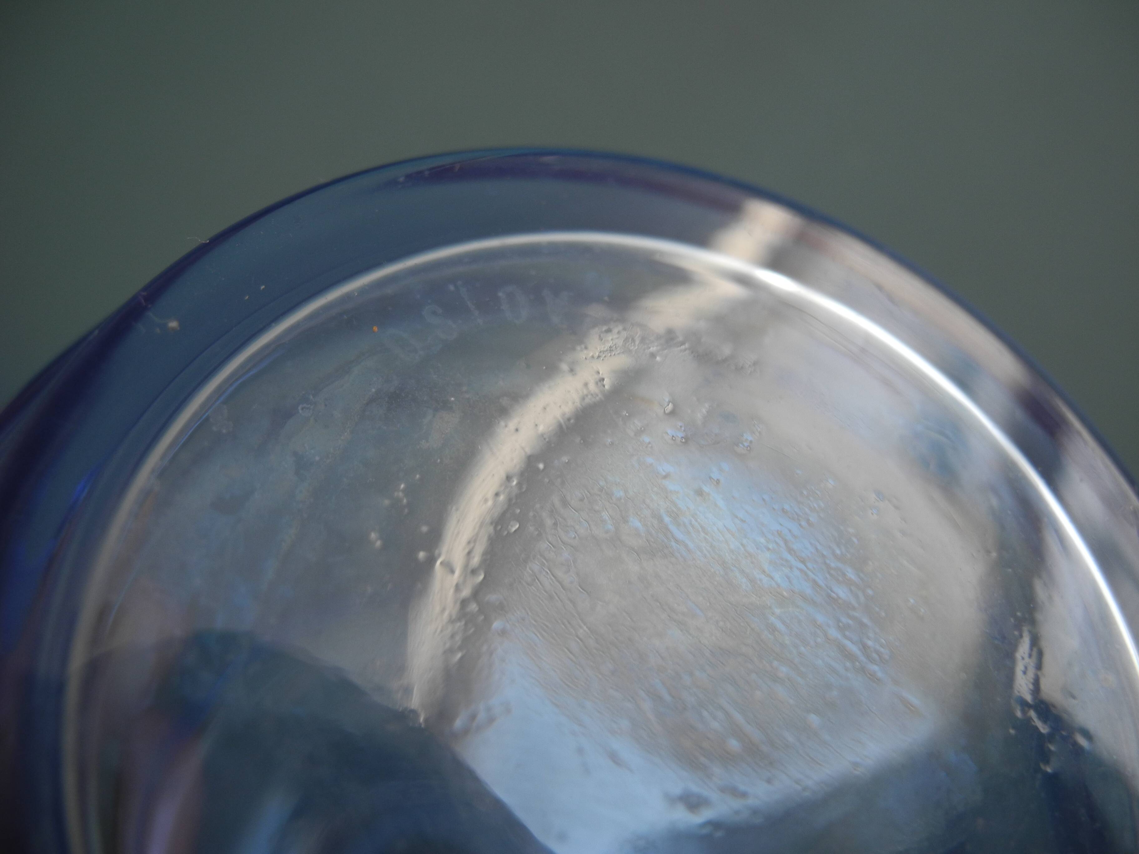 Liqueur service carafe crystal glasses bohemian crystal glasses