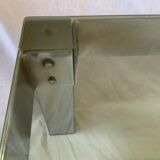 Vintage glass coffee table
