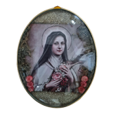 Cadre religieux ex voto vintage