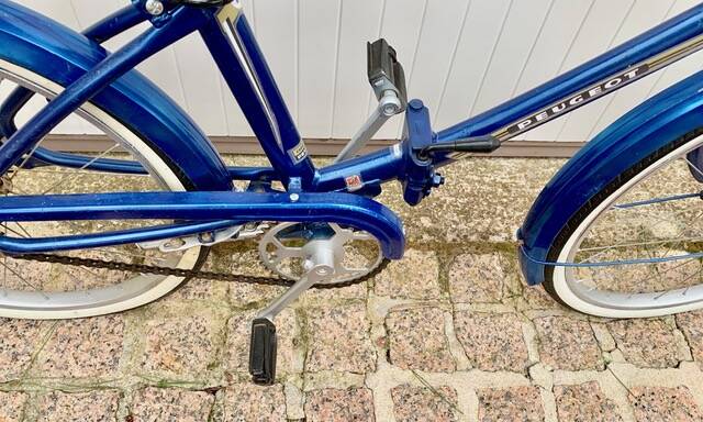 Vélo peugeot ns 550 pliable vintage