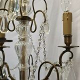 Bronze grapefruit chandelier