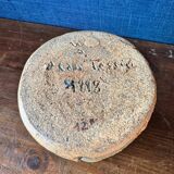 Beautiful stoneware vase glazed by the ceramist Jean Tessier. Late 20th century