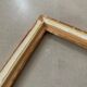 Small golden frame