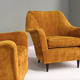 Set of 2 armchairs Italy 1950
