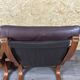 2x 60s 70s Easy Chair Leather Armchairs Westnofa Norway Mid Century