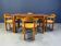 CJ Rosengaarden pine wood dining set - set of 5 - 1970s