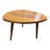1950s natural oak tripod coffee table