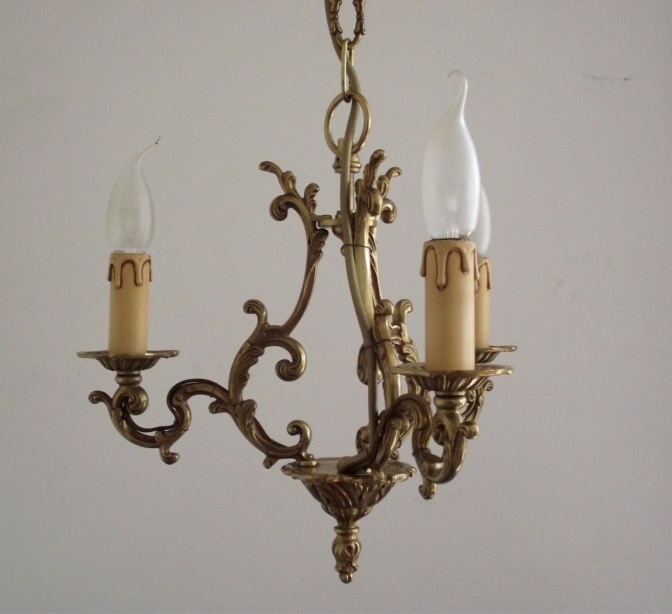 Bronze chandelier
