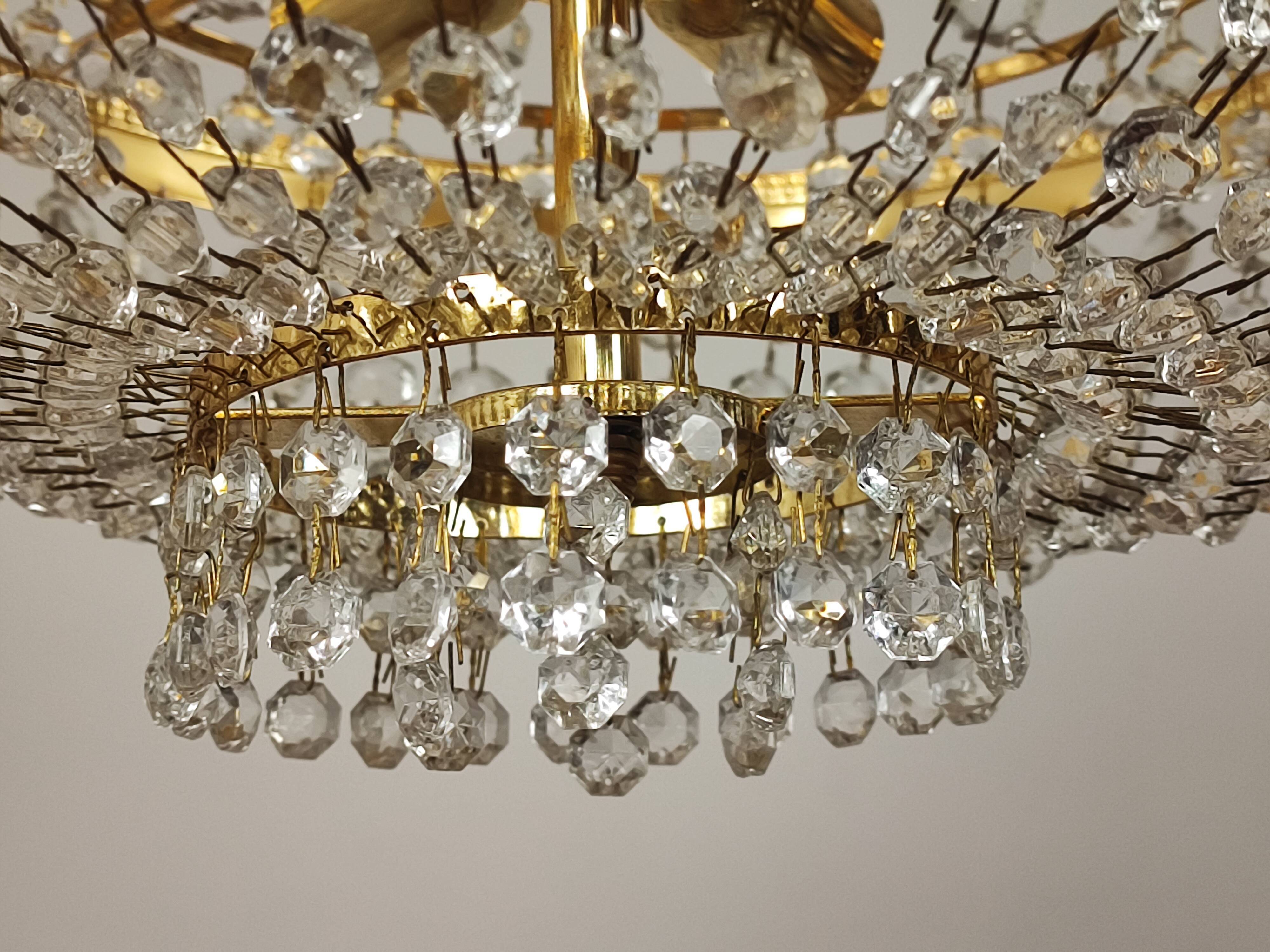 Chandelier with tassels