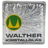 Set of three Walther kristallglas serving dishes from the 60s