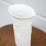 Kaiser Germany Manford Frey vase, art nouveau style biscuit vase, vintage vase, collection, 70's