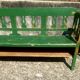 Wooden bench