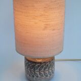 Small ceramic table lamp Vallauris signed YC Yves Clément