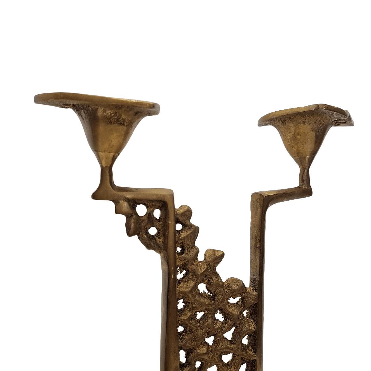 Vintage Brutalist Candlestick By Horst Dalbeck, 1960/70s