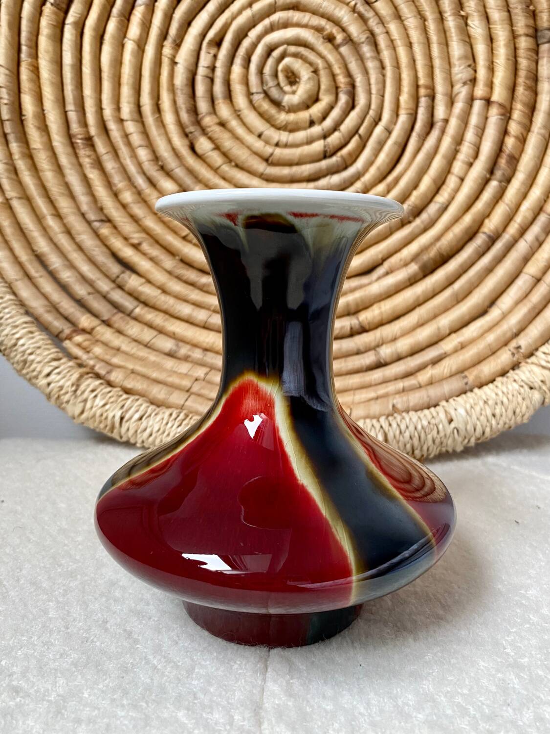 Stoneware vase, China