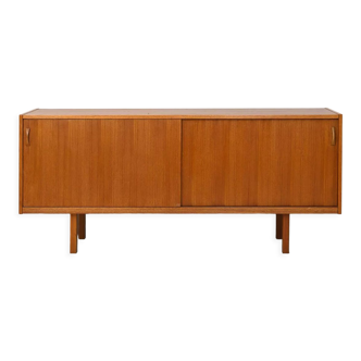 Vintage sideboard with sliding doors