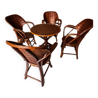 Old garden furniture from the 1950s