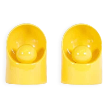 Set of Ceramic Table Lamps by Marcello Cuneo for Gabbianelli